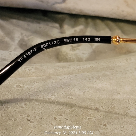 Tiffany & Co TF4187 Oversized Sunglasses Hardware Metal Luxury Designer #25 - Picture 11 of 15